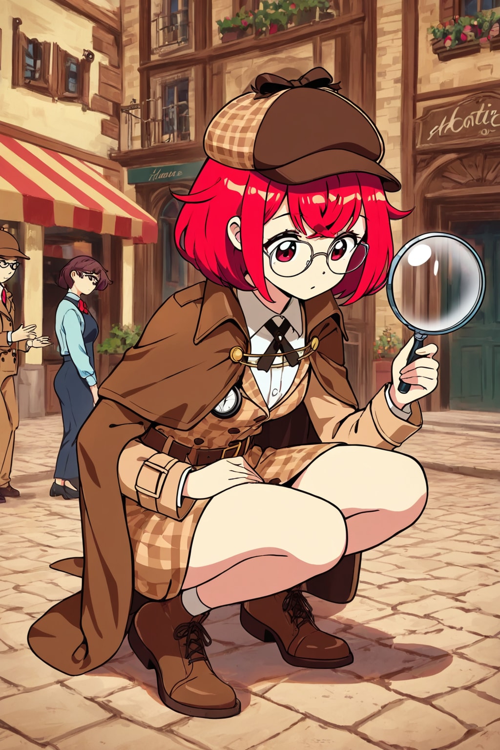 探偵の赤髪ちゃん