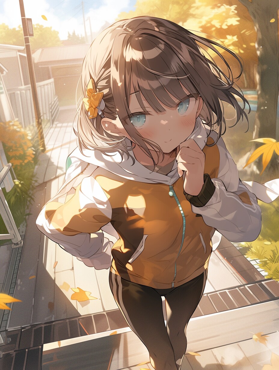 よく晴れた日に屋外で身体を動かしませんか？ Sunshine day, join me for a run?
