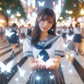 妖精に守られているJK 5枚目