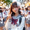 妖精に守られているJK 4枚目