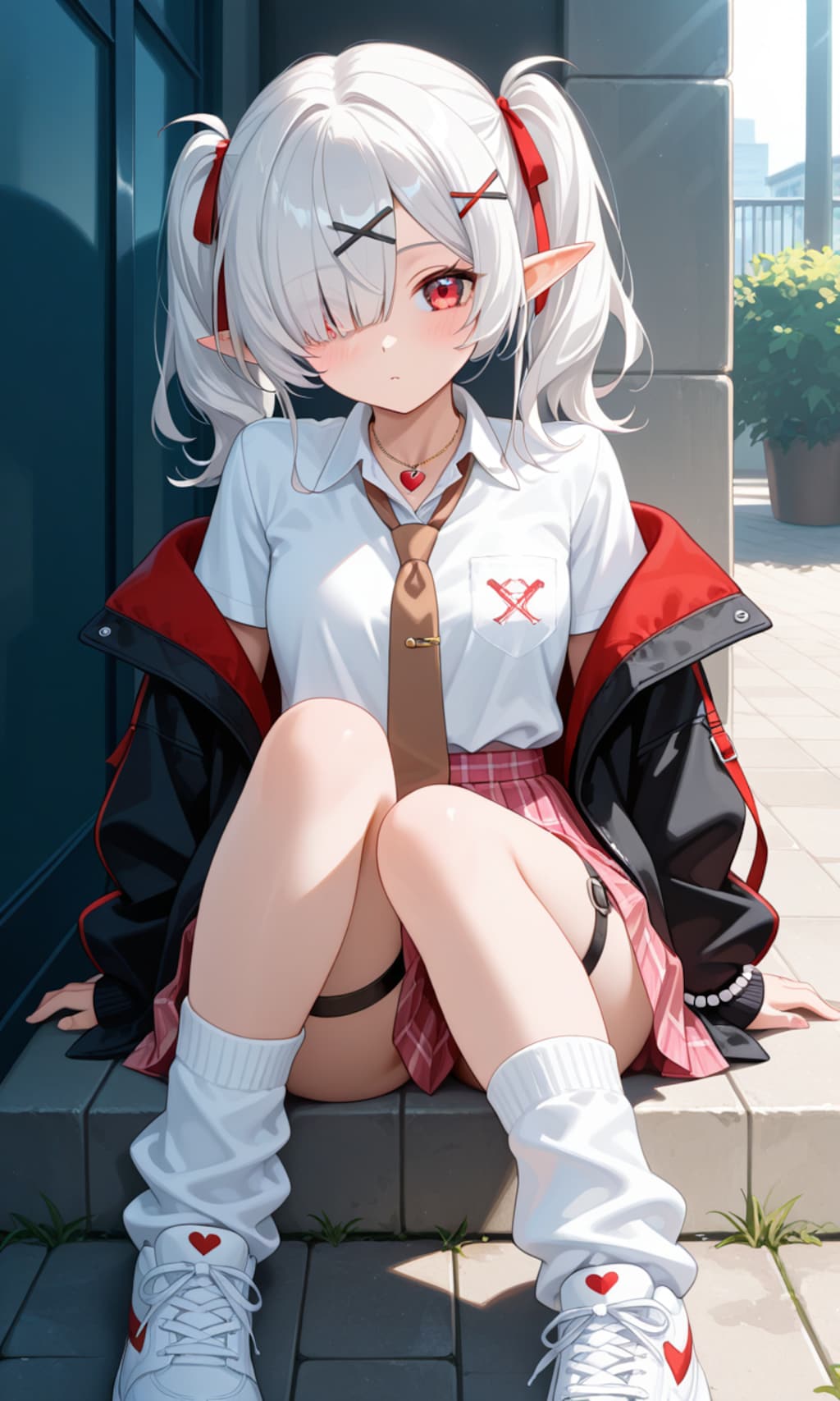 服装の違うシロネさん