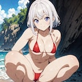 赤マイクロさん 10枚目