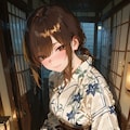 「お忍び温泉旅行 、長い夜の始まり…チュッ」人妻S 2枚目