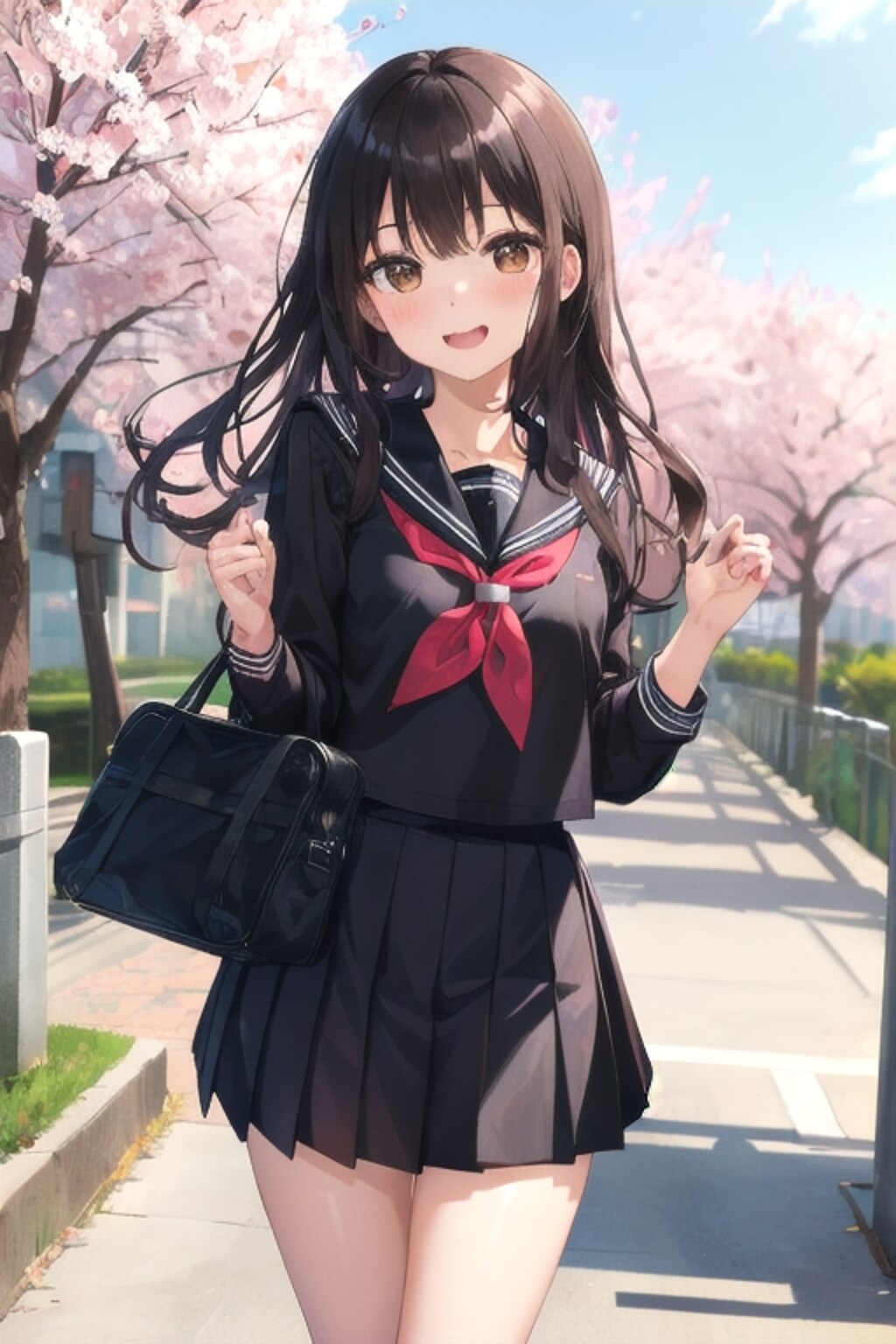 おにいちゃんまだかな？ 早く制服姿見て欲しいのに。