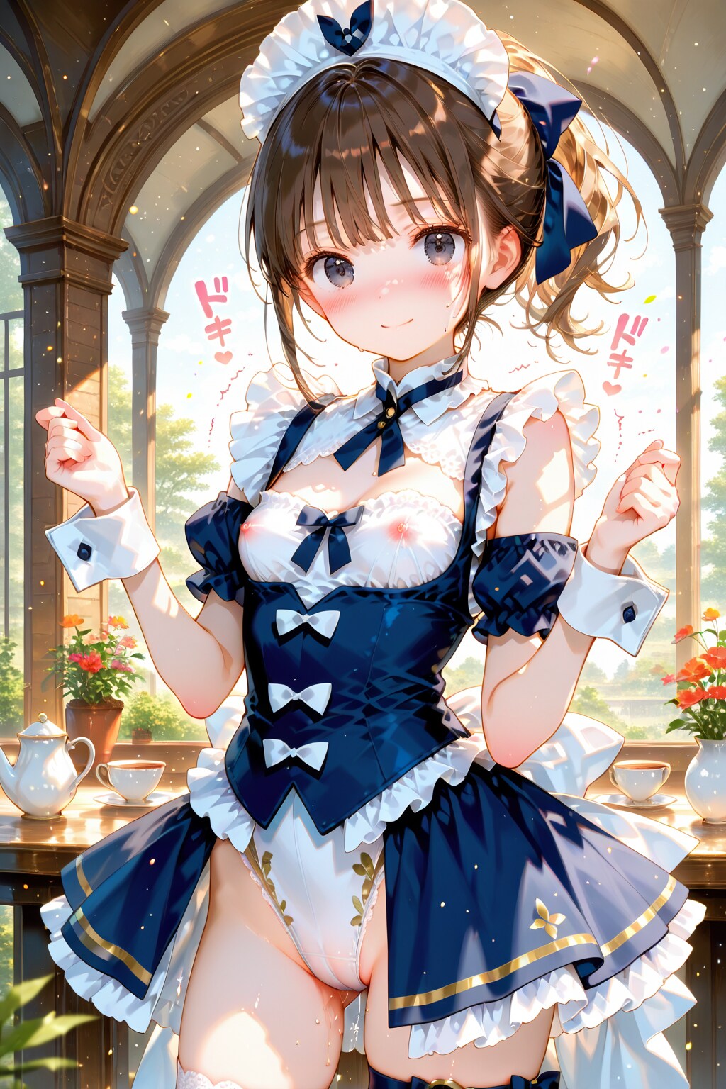 アレな衣装の雫ちゃん R18