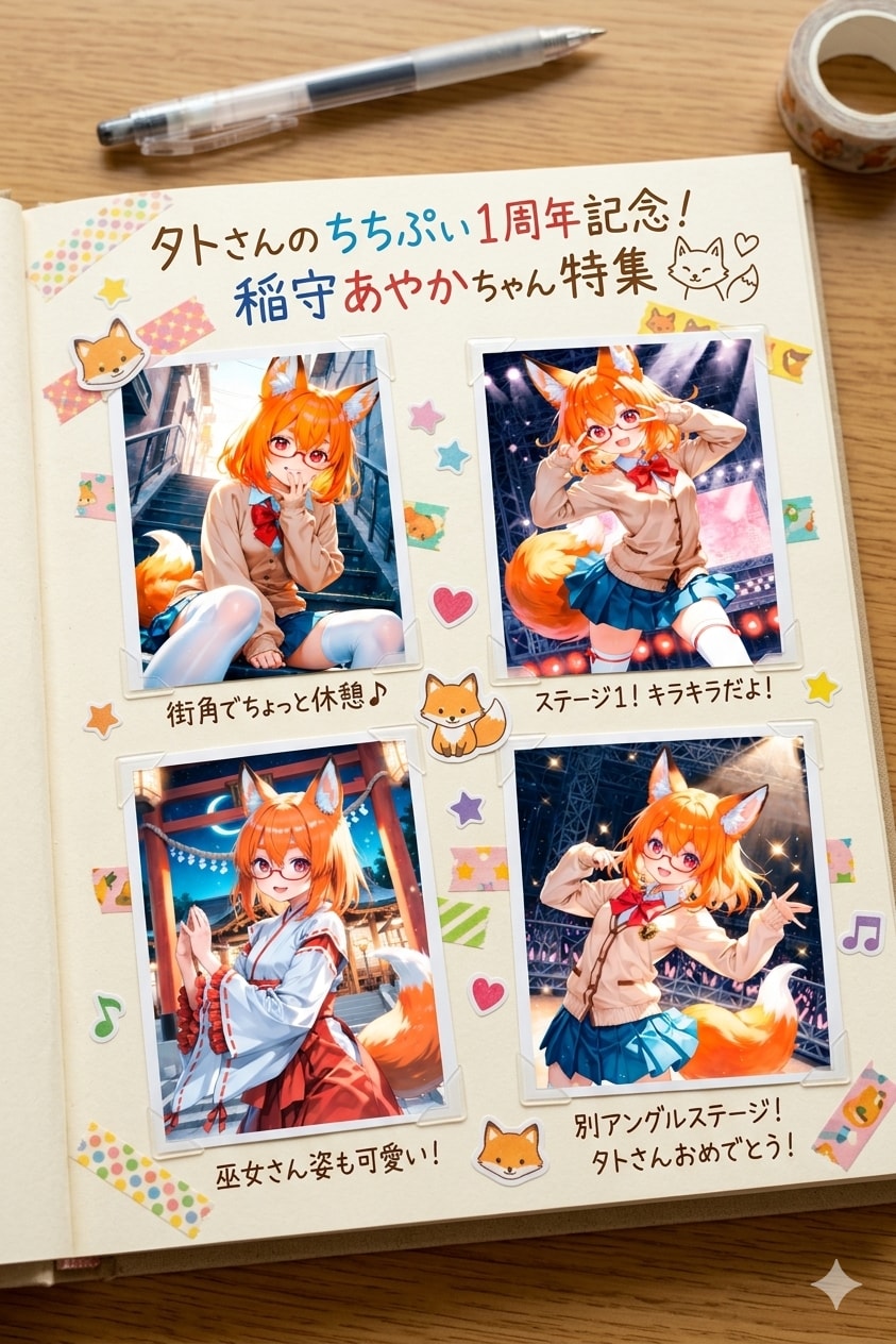 タトさん一周年記念あやかちゃん