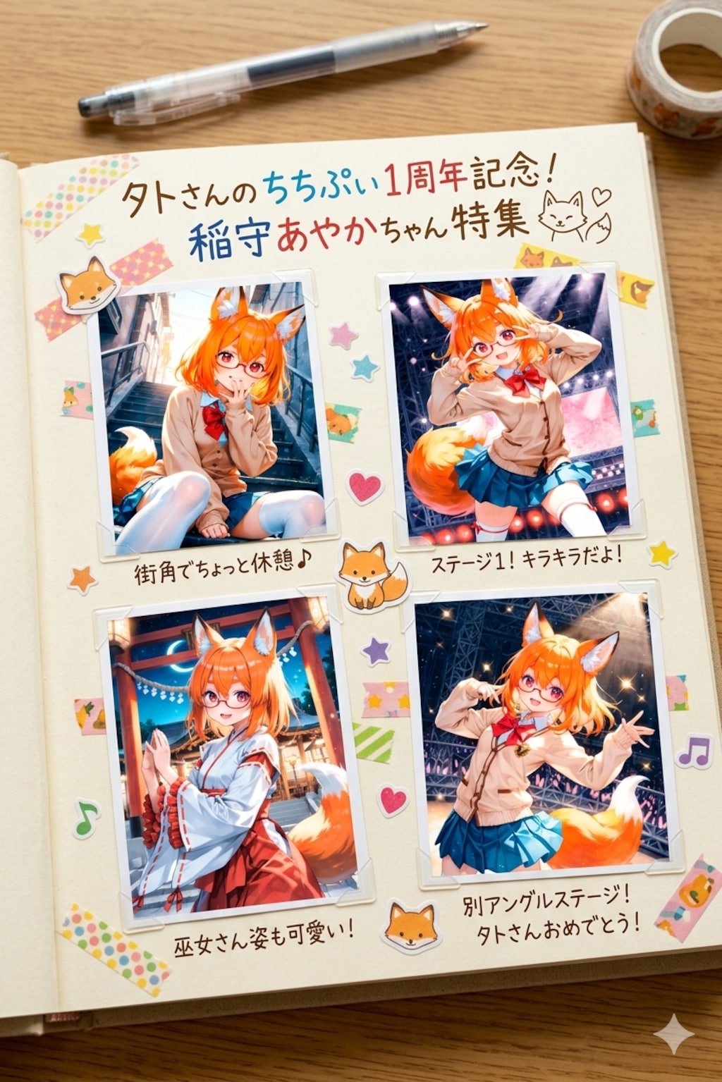 タトさん一周年記念あやかちゃん