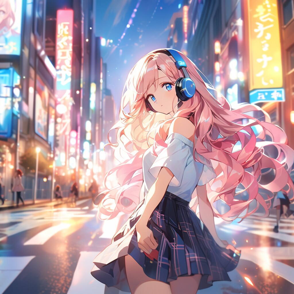 街中を歩く | の人気AIイラスト・グラビア