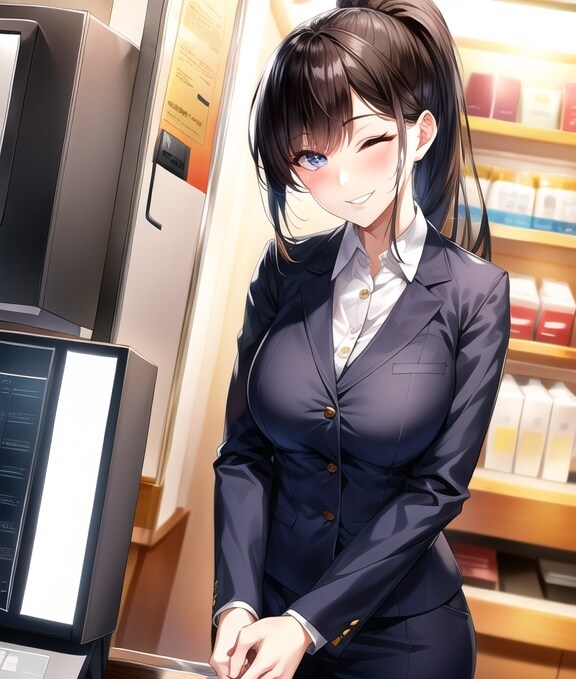 今ご用意しますね〜