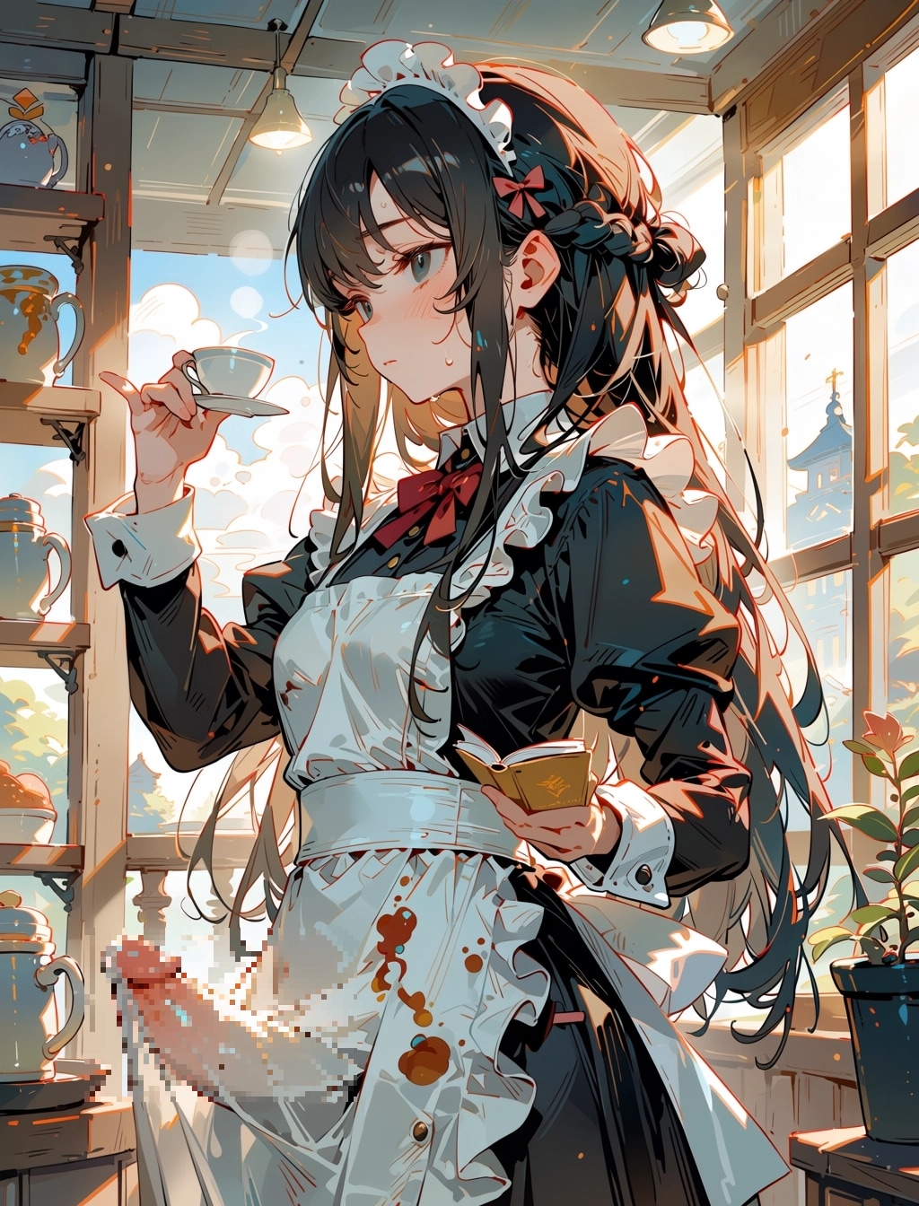 ふたなりメイド