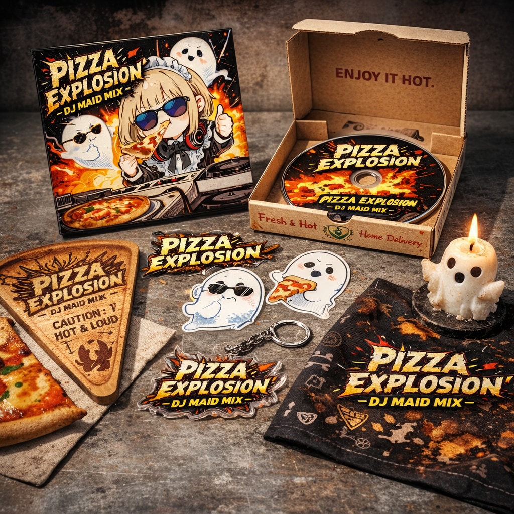 ( >ω<)👻おピッツァ系コンピアルバムやでぇー！🍕💥💥💥