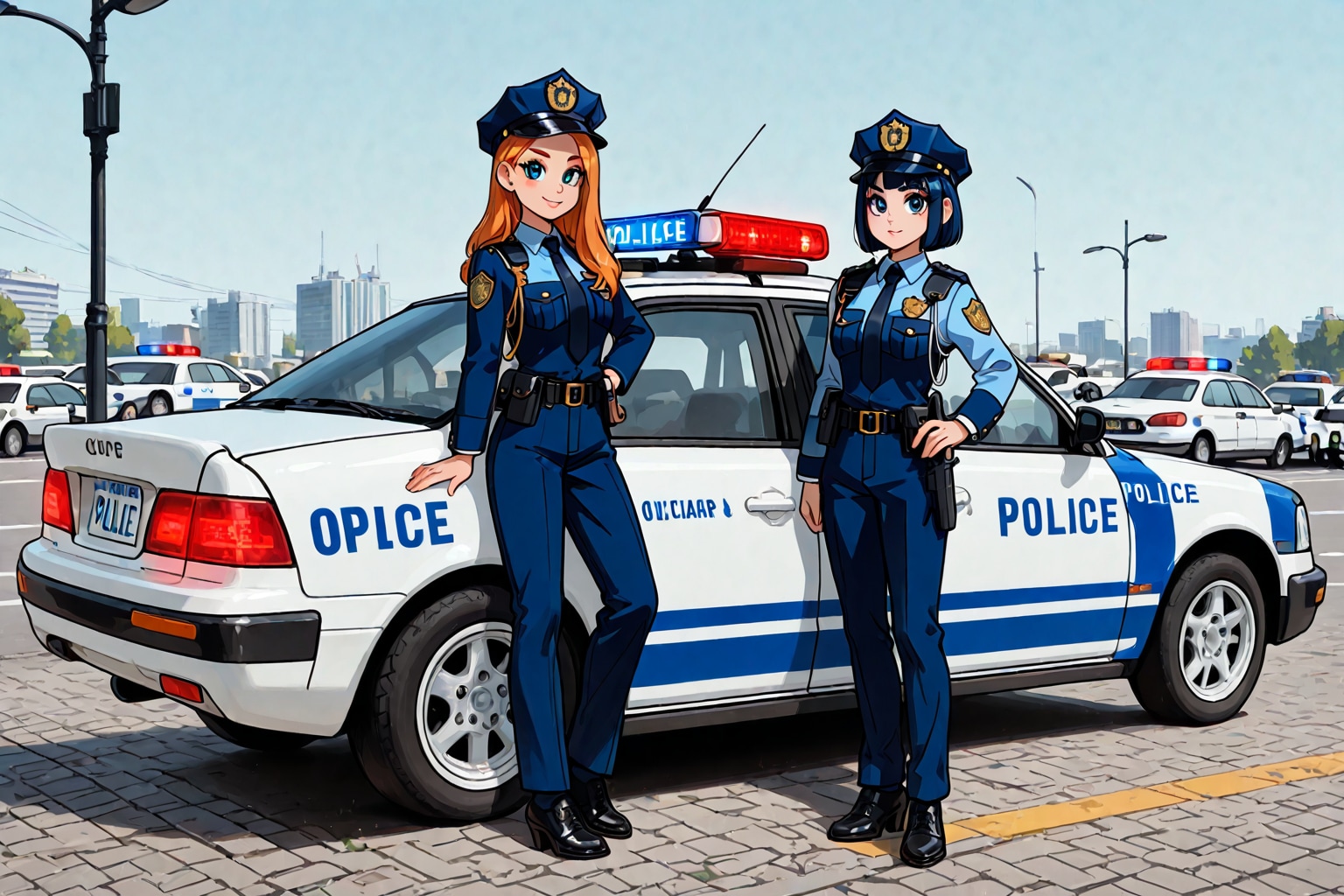 女性警察官 | の人気AIイラスト・グラビア