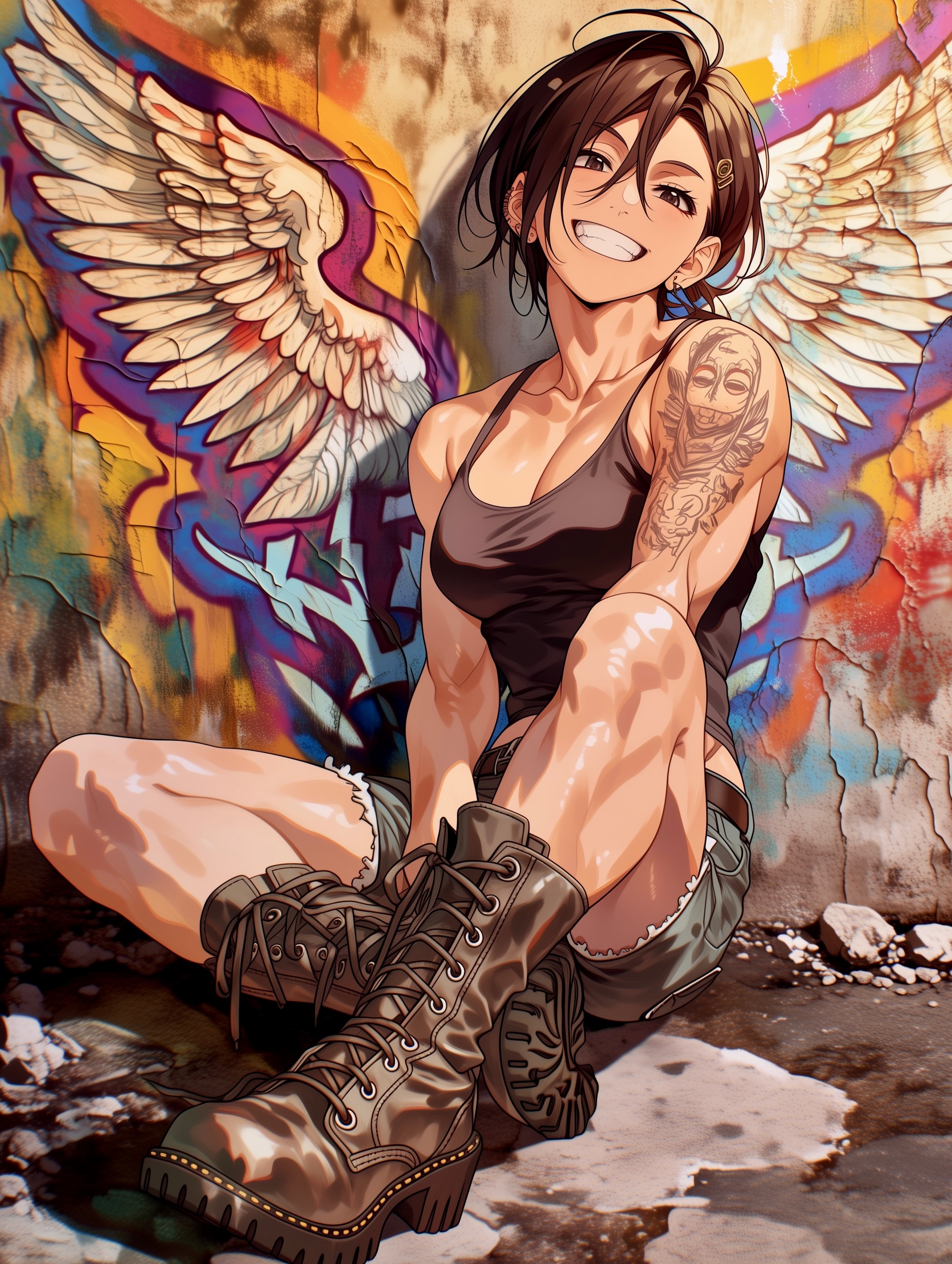 路地の天使 | の人気AIイラスト・グラビア