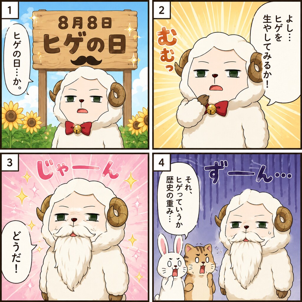 8/8 今日のヒツジ