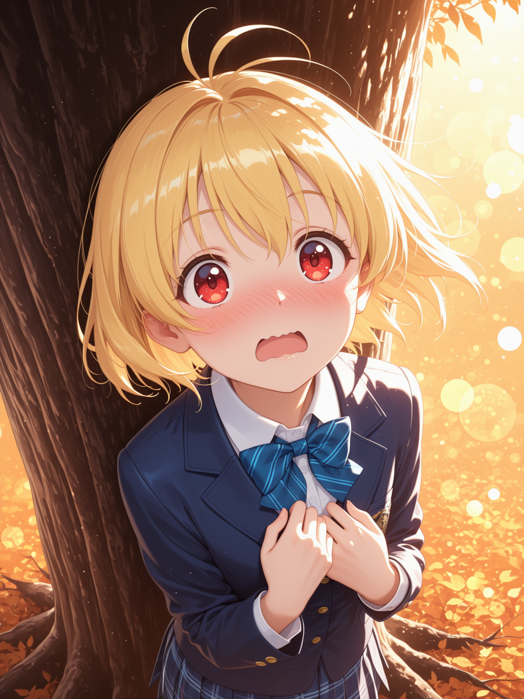 伝説の木の下で…