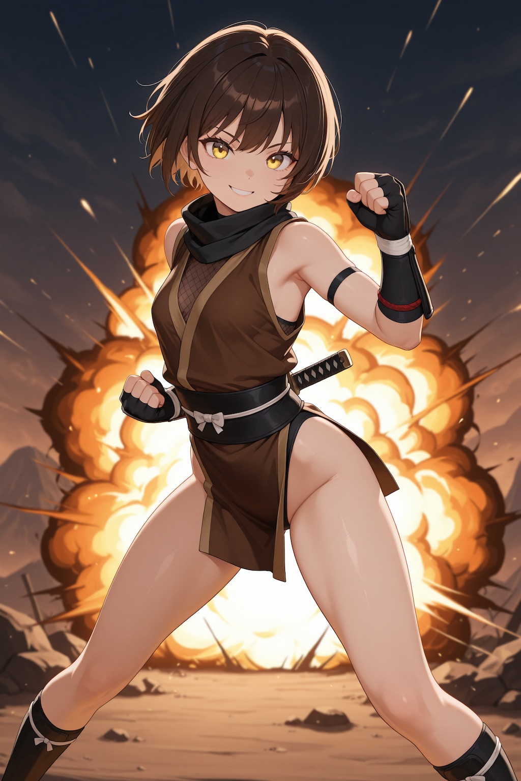 忍者は爆発だ！