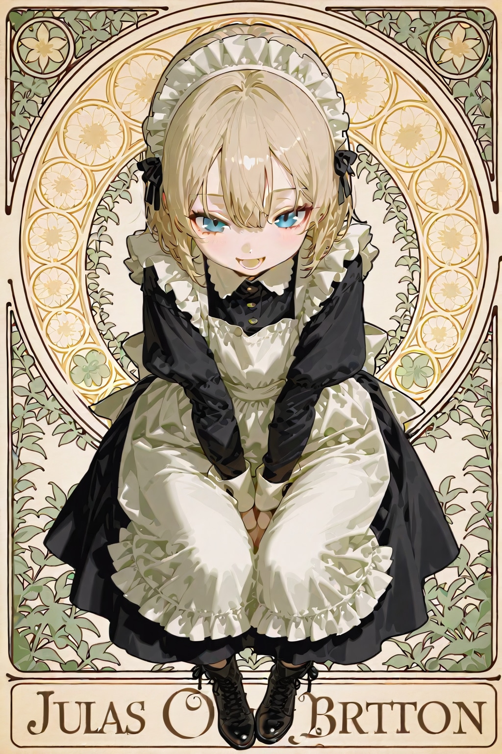 野生のメイドさん