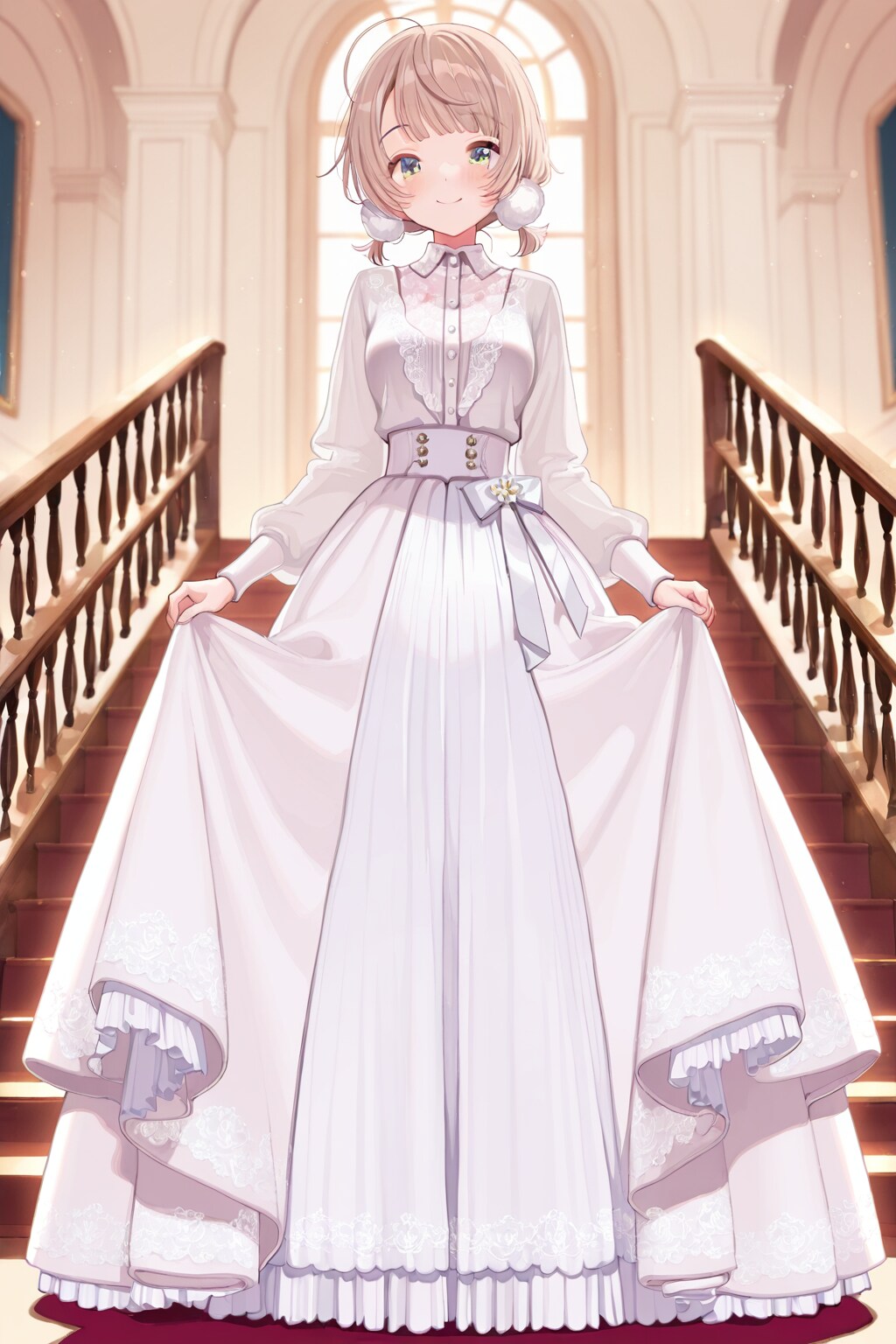 Shigure Ui wedding dress test in Qilin