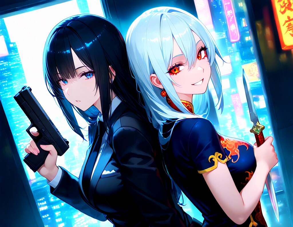 Ice doll & Flame