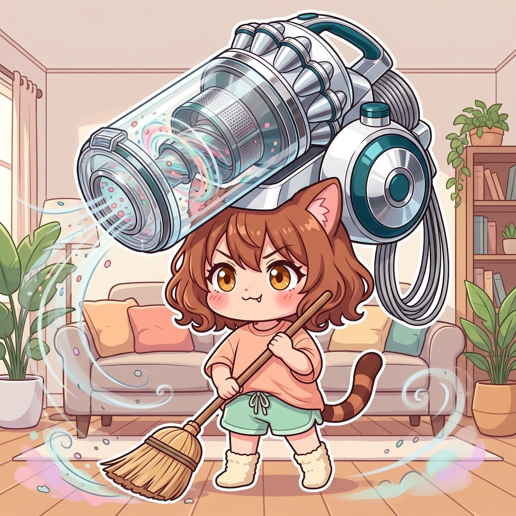 (頭上縛り)107.「さ」→「サイクロン掃除機」Yuki