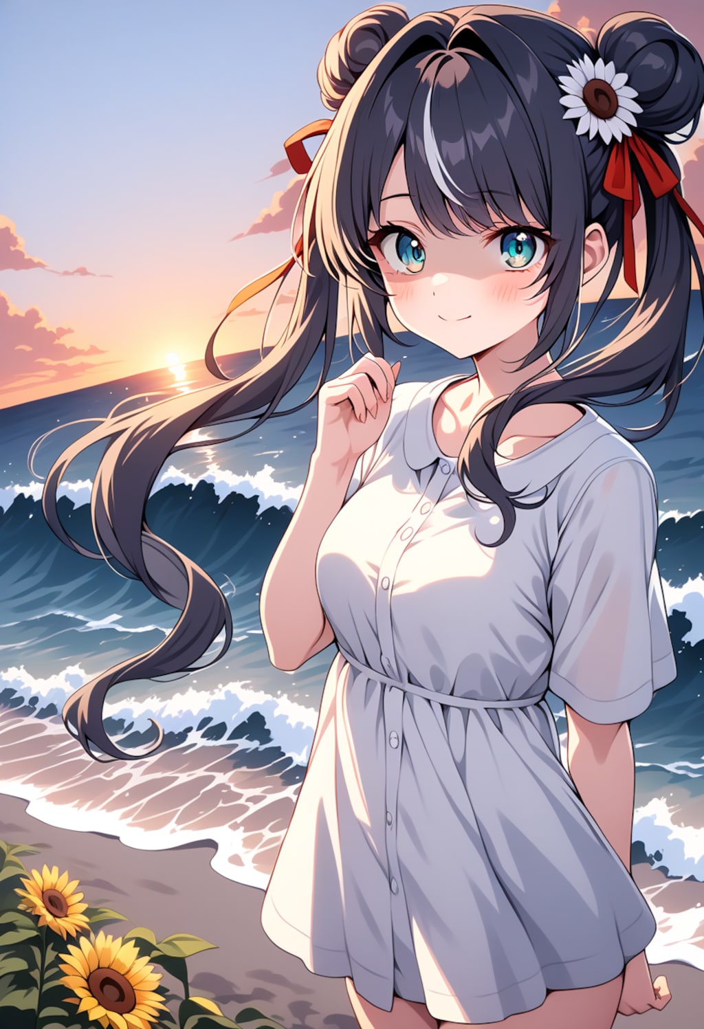 黄昏時