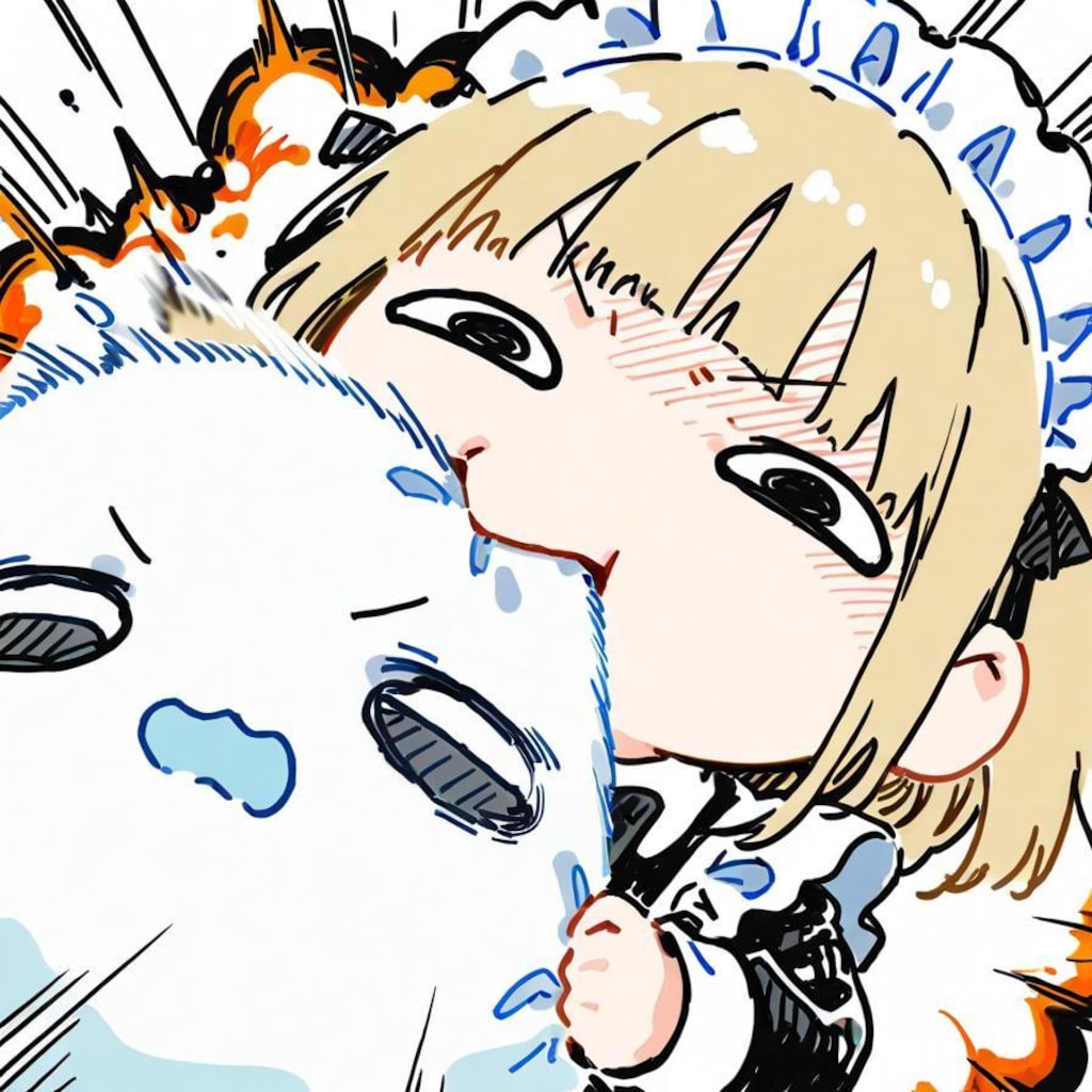 👻<頭上…取ったやでぇ…！
