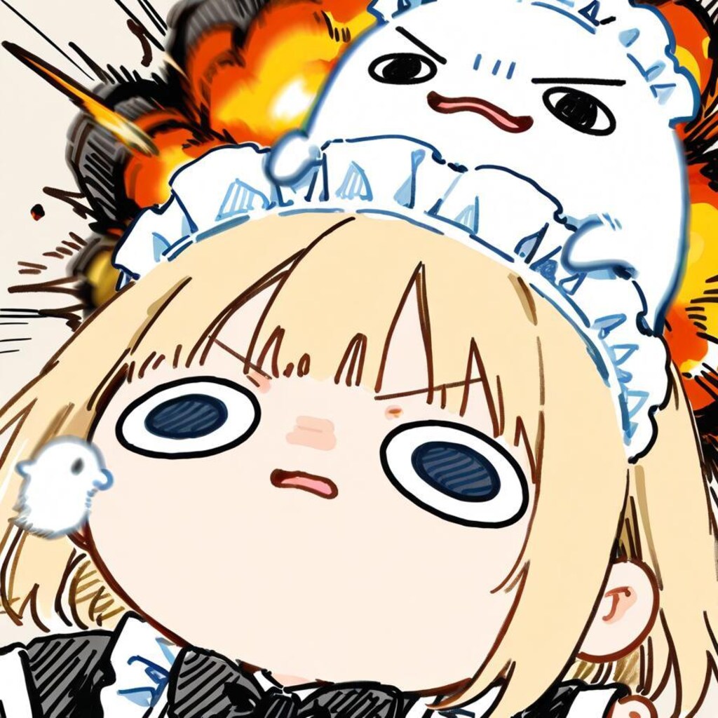 👻<頭上…取ったやでぇ…！