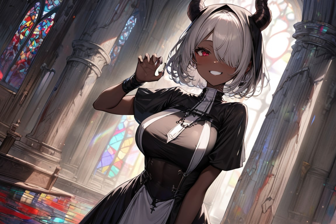 私の正体を知っちゃったね♪