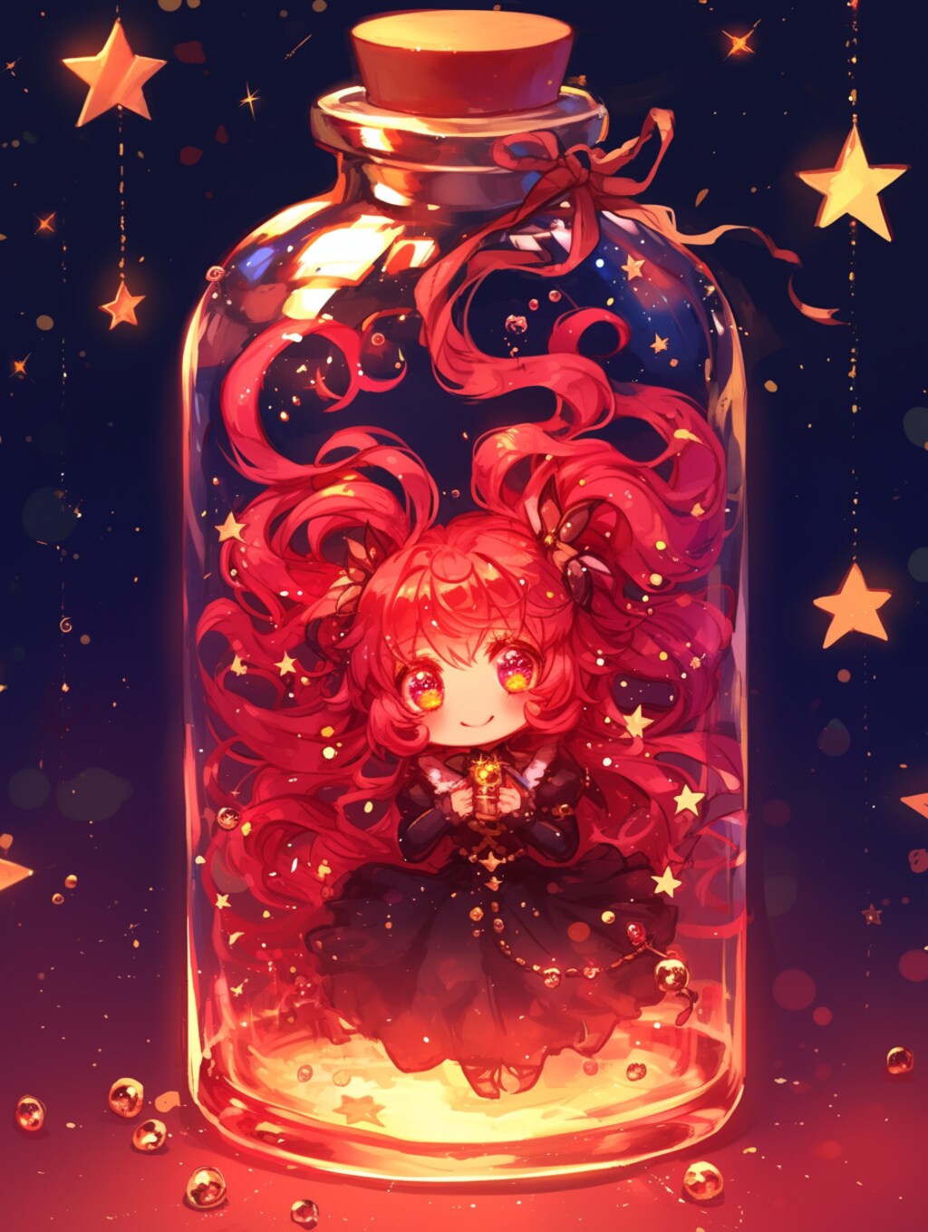 「瓶詰の少女」紅15