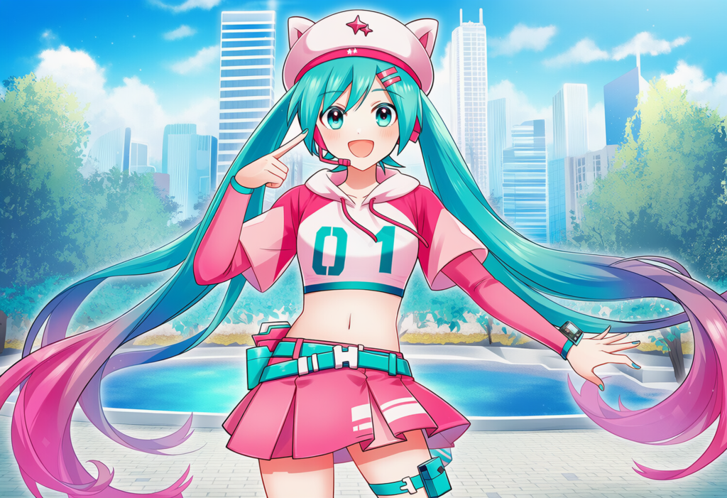 V4,5　ボカロ　ネコ　初音ミク