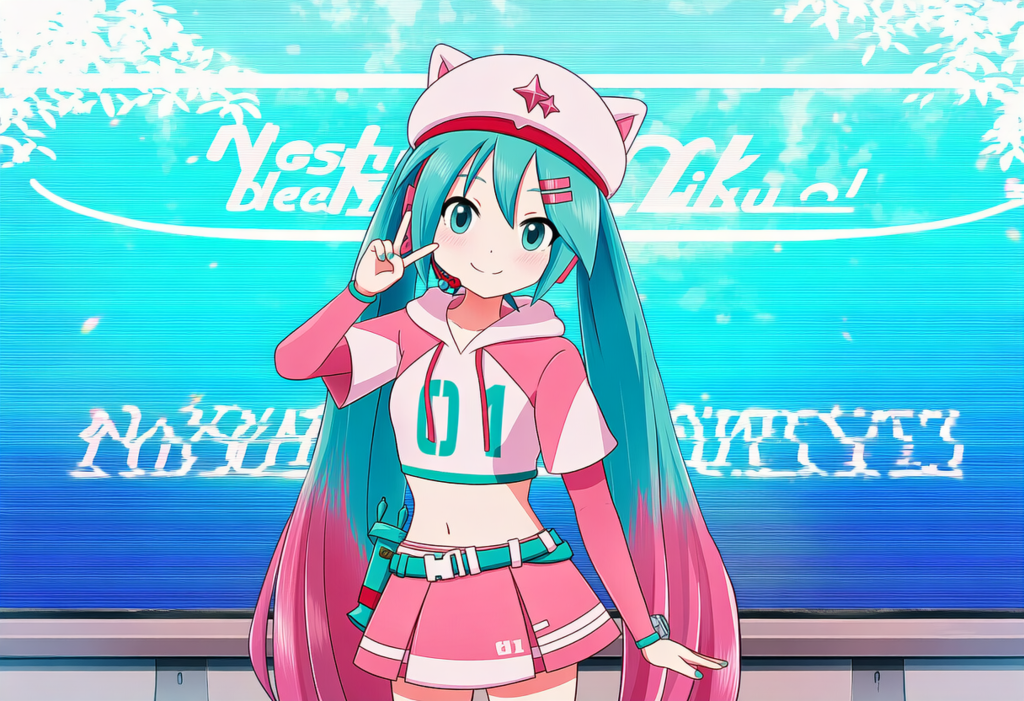 V4,5　ボカロ　ネコ　初音ミク