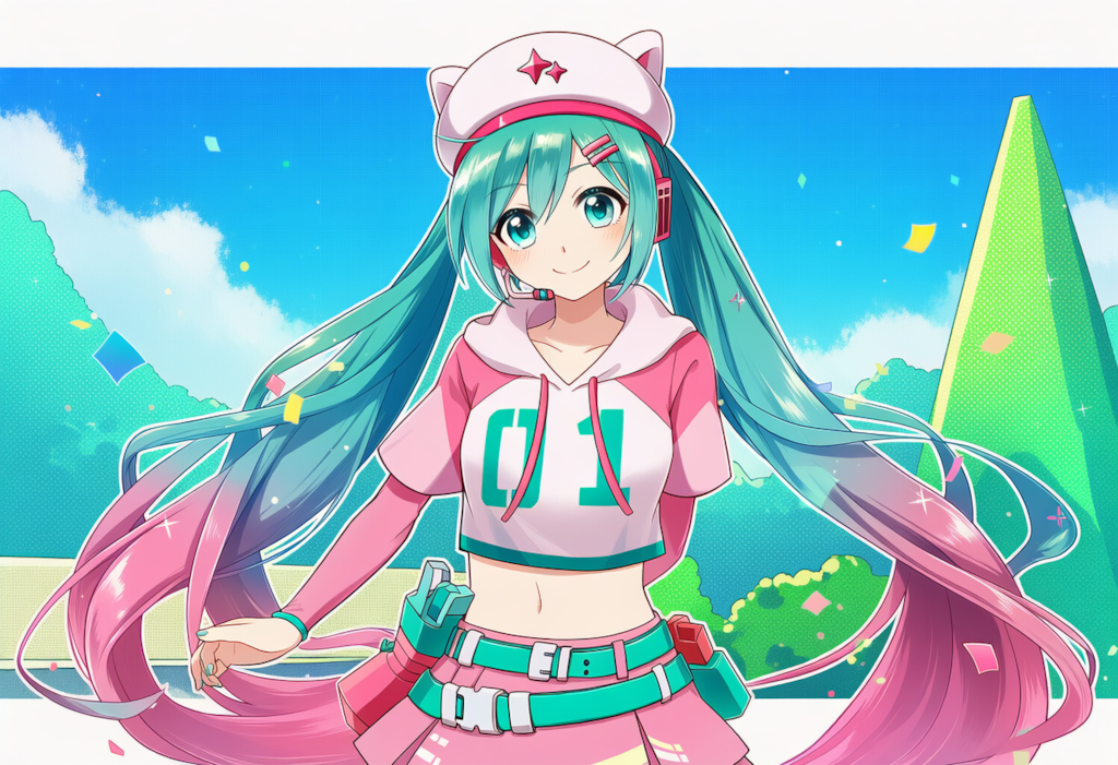 V4,5　ボカロ　ネコ　初音ミク