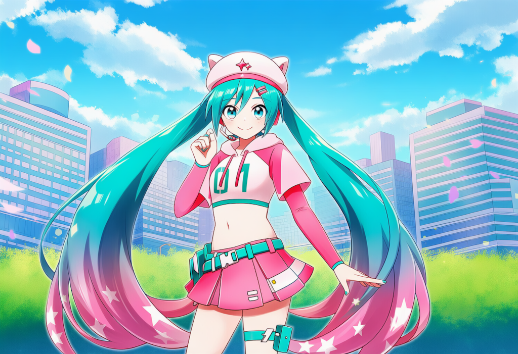 V4,5　ボカロ　ネコ　初音ミク