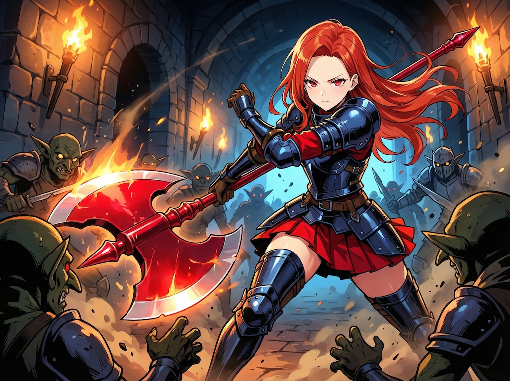 久しぶりに闘う斧ヨーコさん