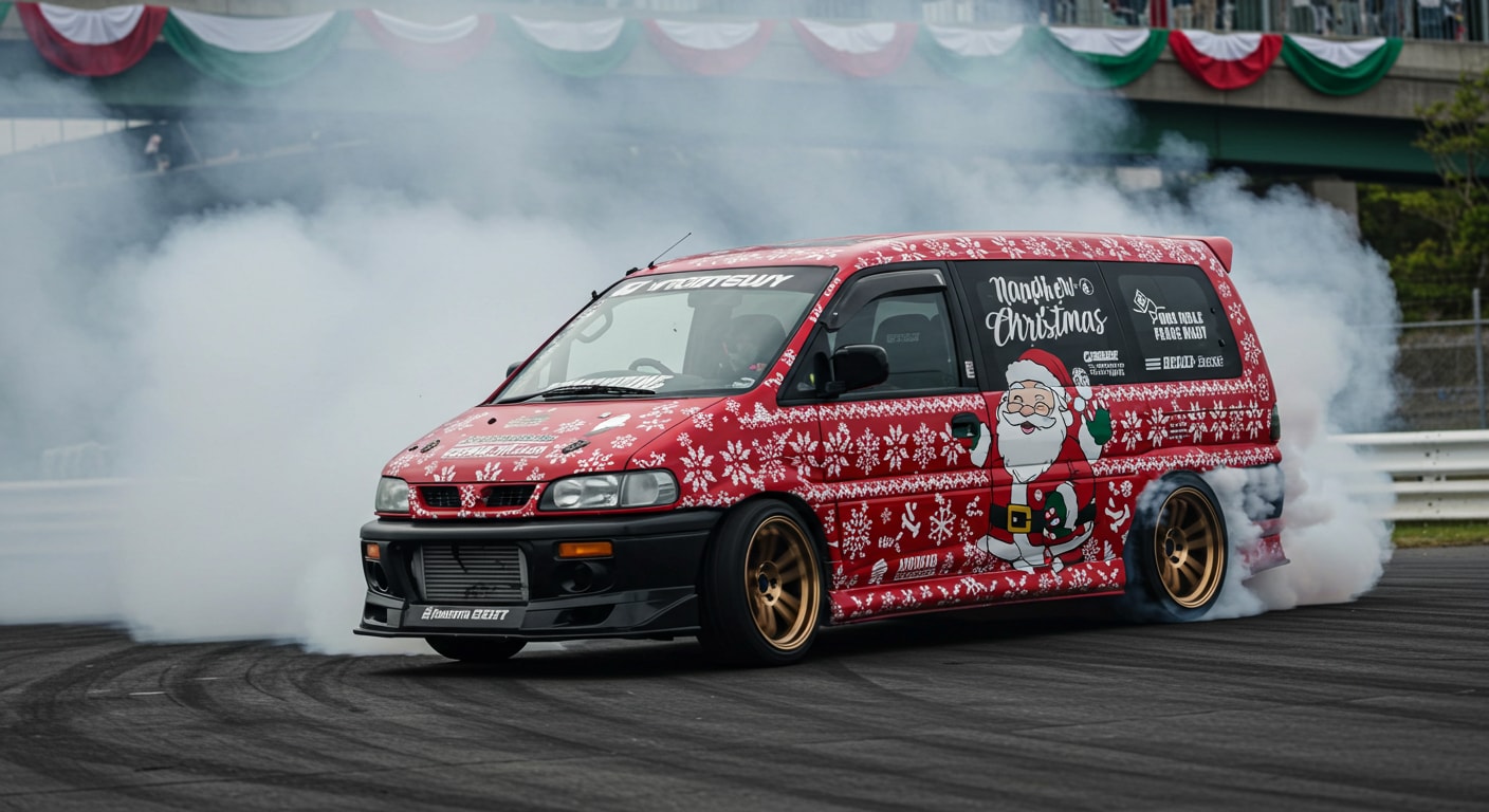 サンタデリカのドリ車 | の人気AIイラスト・グラビア