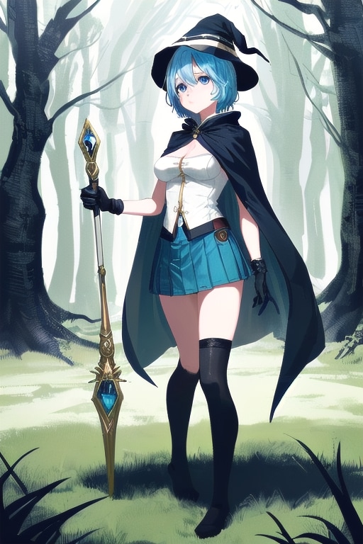 ネガティブプロンプトに何も入れなかった場合 | の人気AIイラスト・グラビア