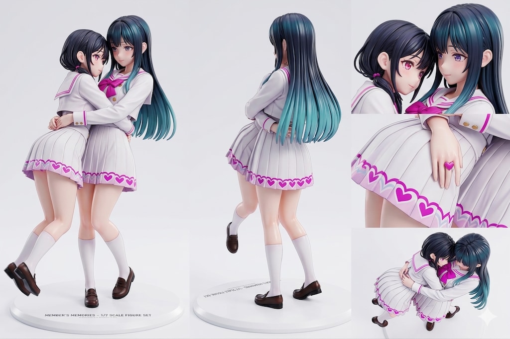 パステルカラー(BONSAI & Gemini Figure)