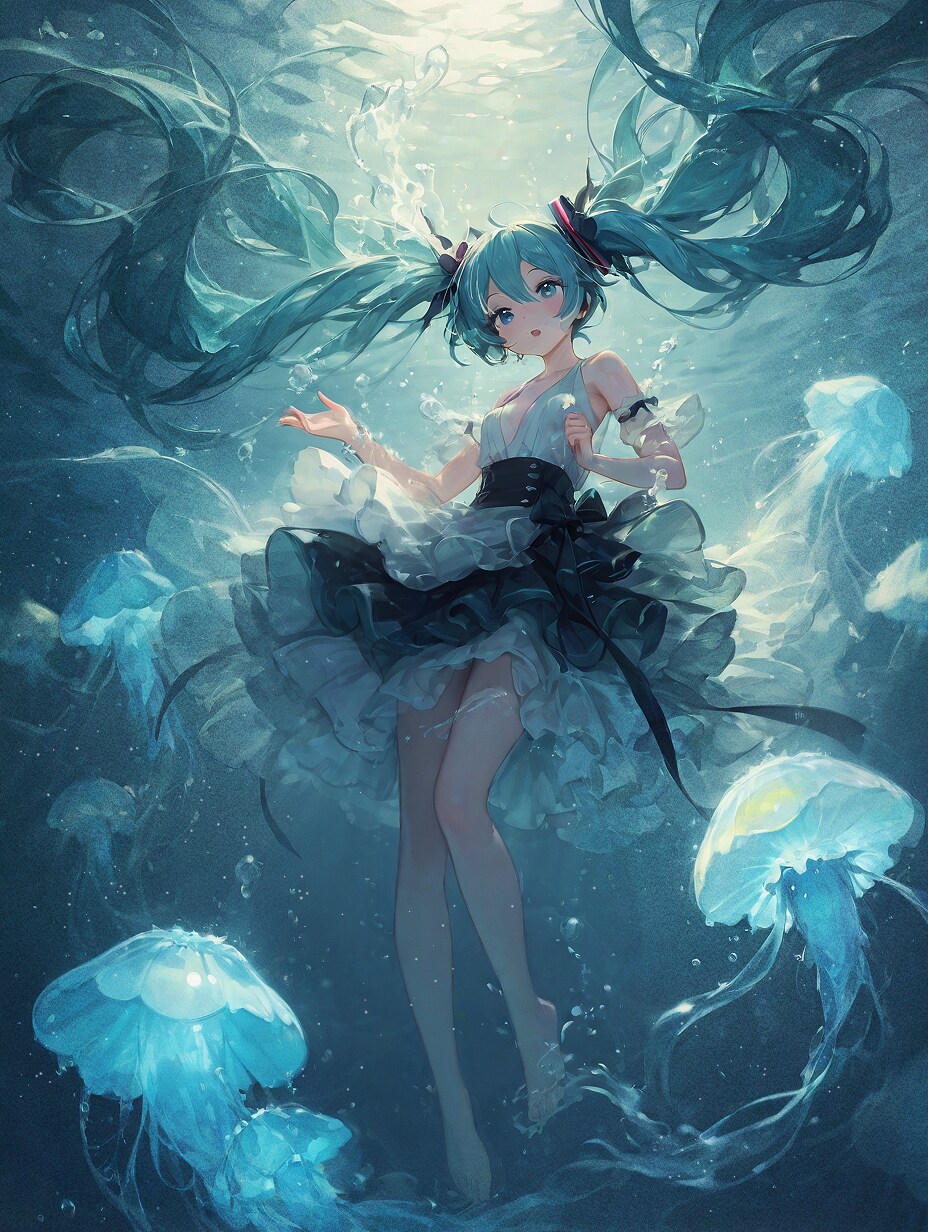 Jellyfish | の人気AIイラスト・グラビア