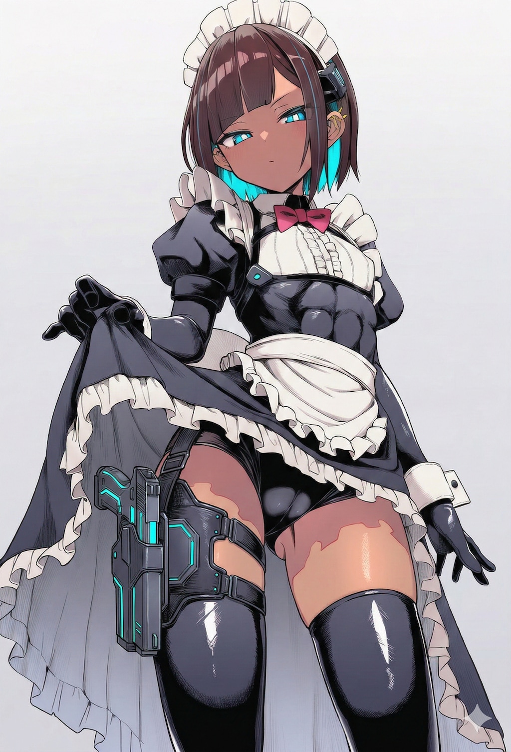 身辺警護はお任せなサイバーメイドさん