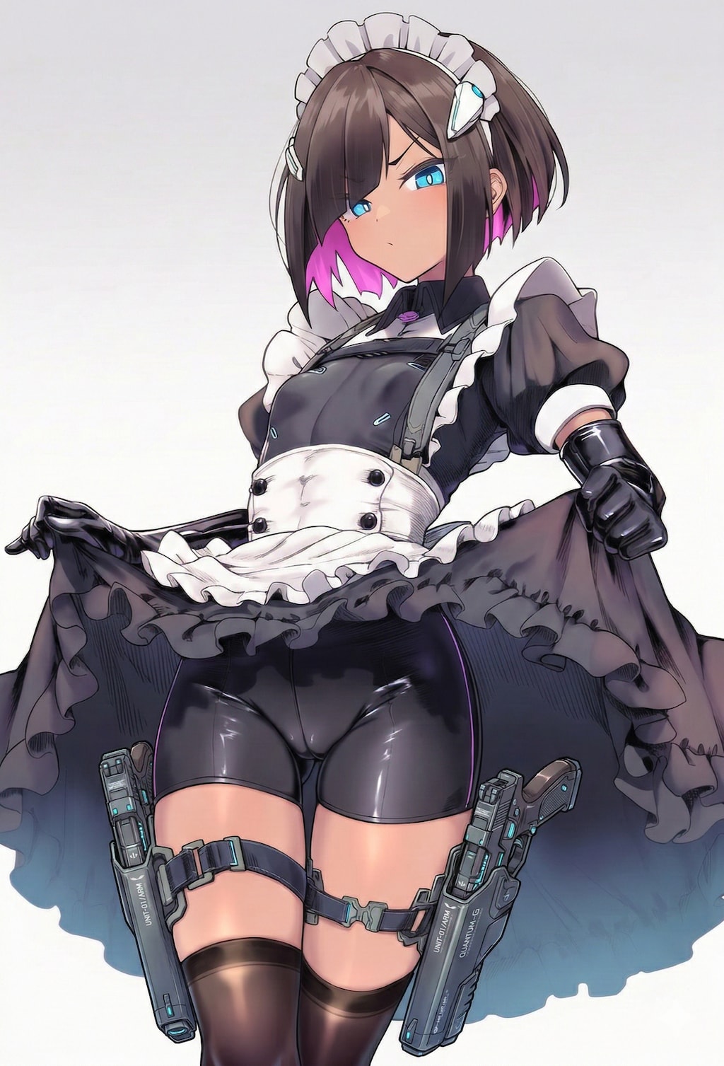 身辺警護はお任せなサイバーメイドさん