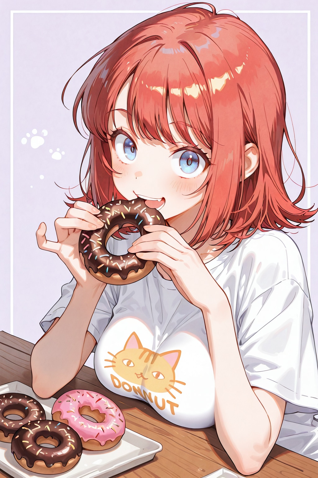 ドーナツ食べよ | の人気AIイラスト・グラビア