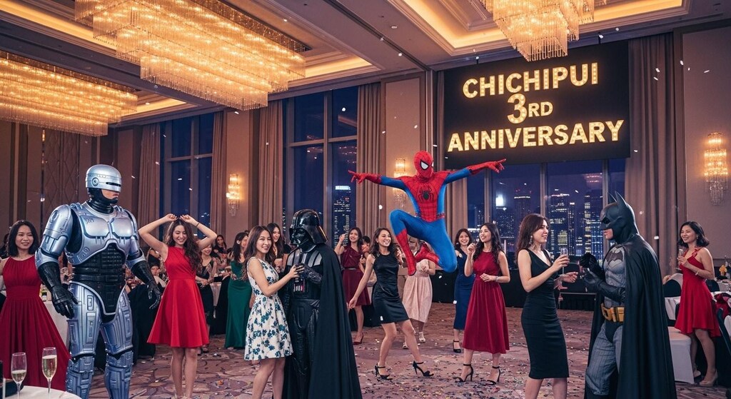 3周年記念パーティー