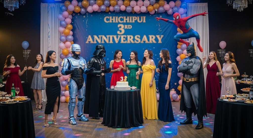 3周年記念パーティー