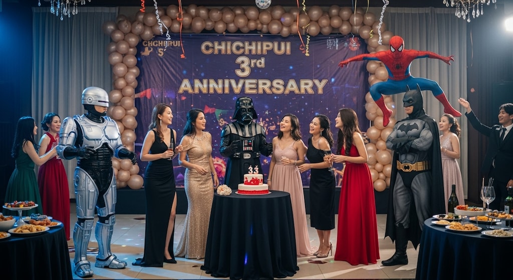 3周年記念パーティー