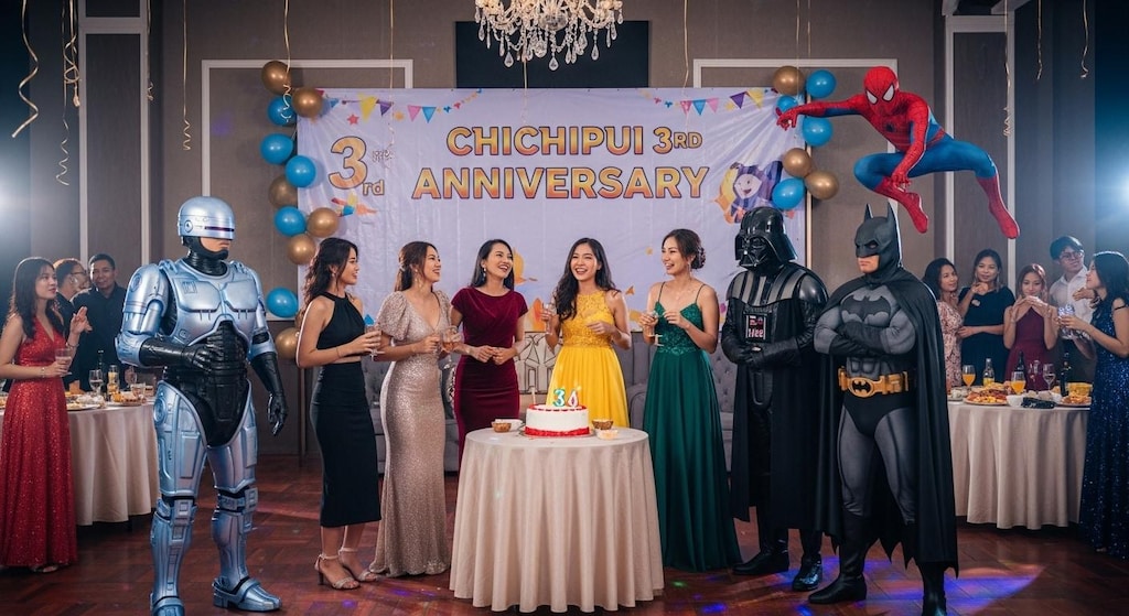 3周年記念パーティー