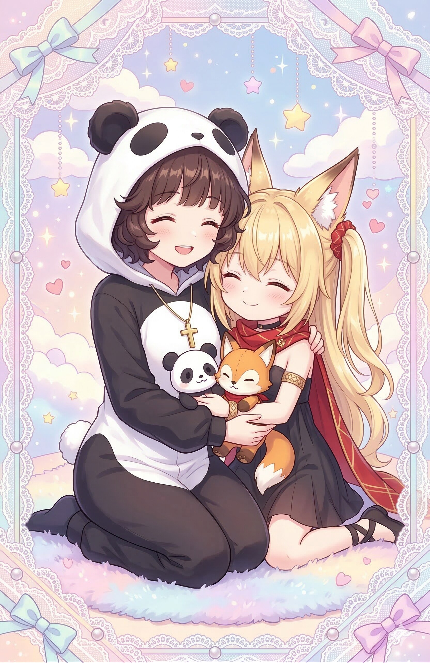ミラさんとパンダ