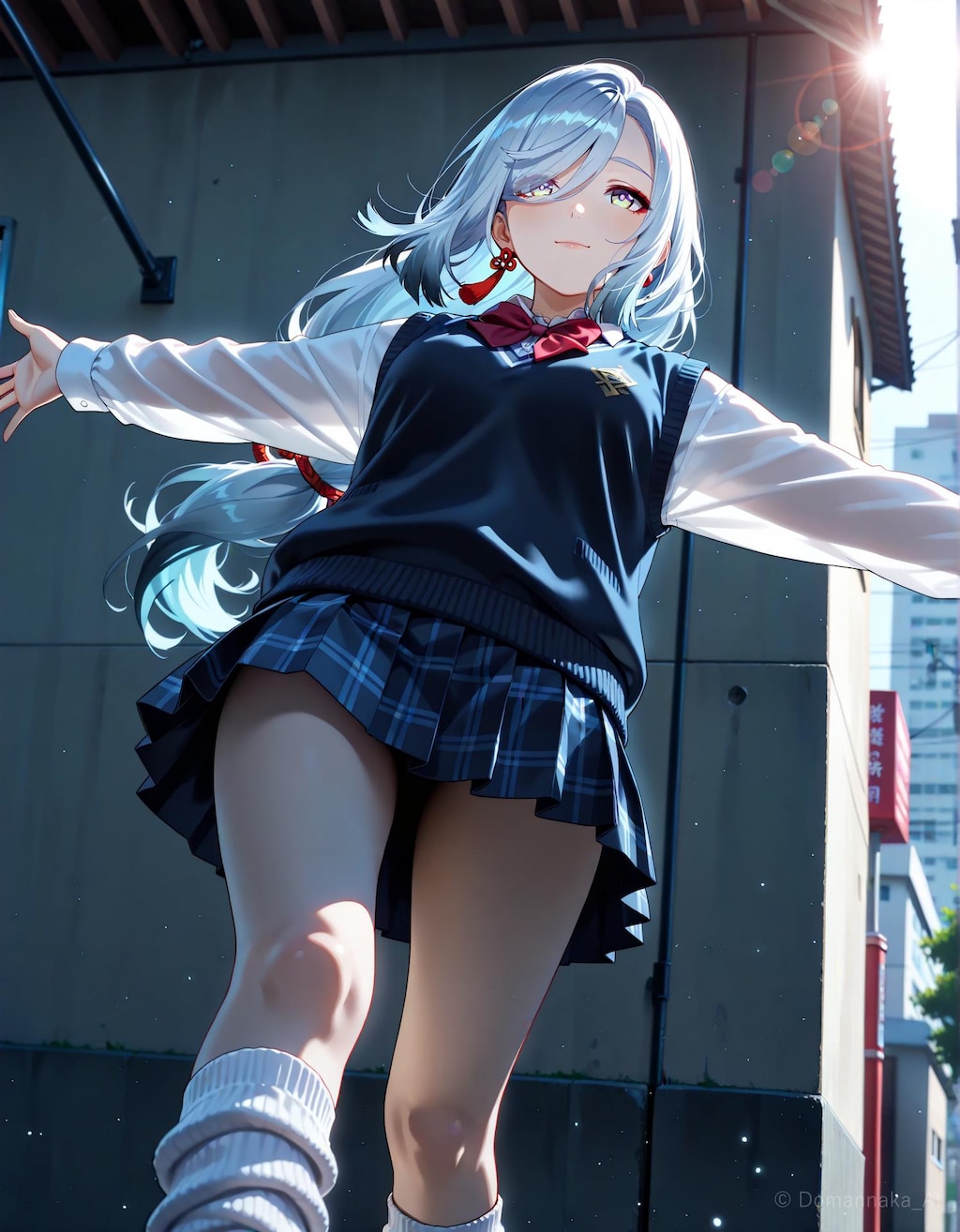 申鶴 / 学生 (SFW)