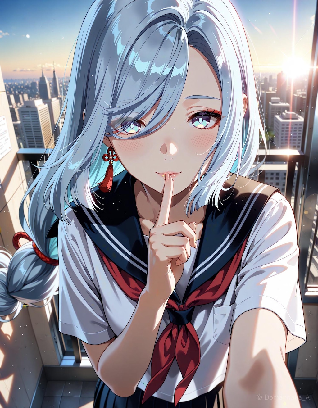 申鶴 / 学生 (SFW)