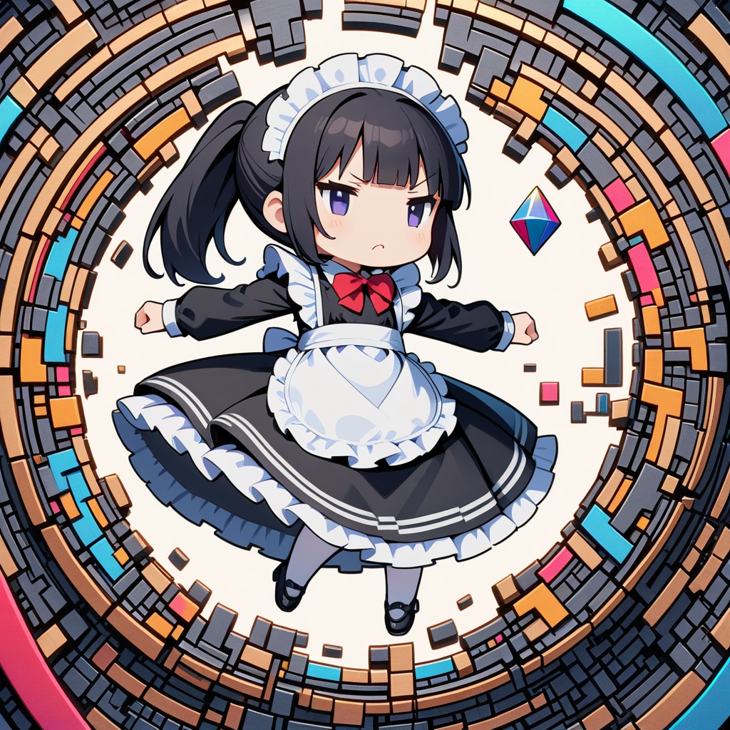 メイドちゃんと変な部屋