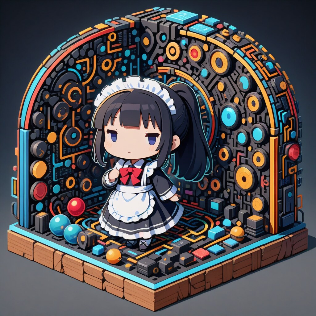 メイドちゃんと変な部屋